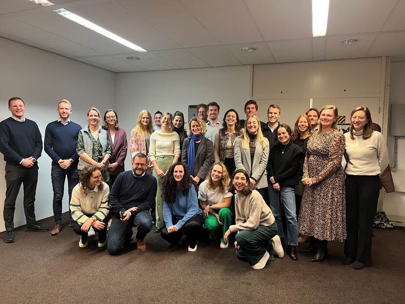 Groepsfoto deelnemers training EU extern beleid en instrumentarium